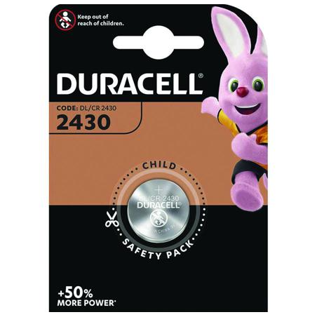 Pile Bouton DURACELL LITHIUM DL/CR2430 1pc | Smarty Paris 18